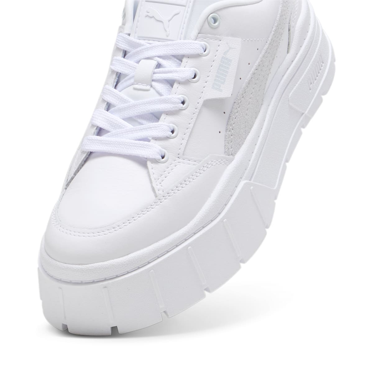 (WMNS) PUMA Mayze Stack 'White Stormy Slate' 384363-18