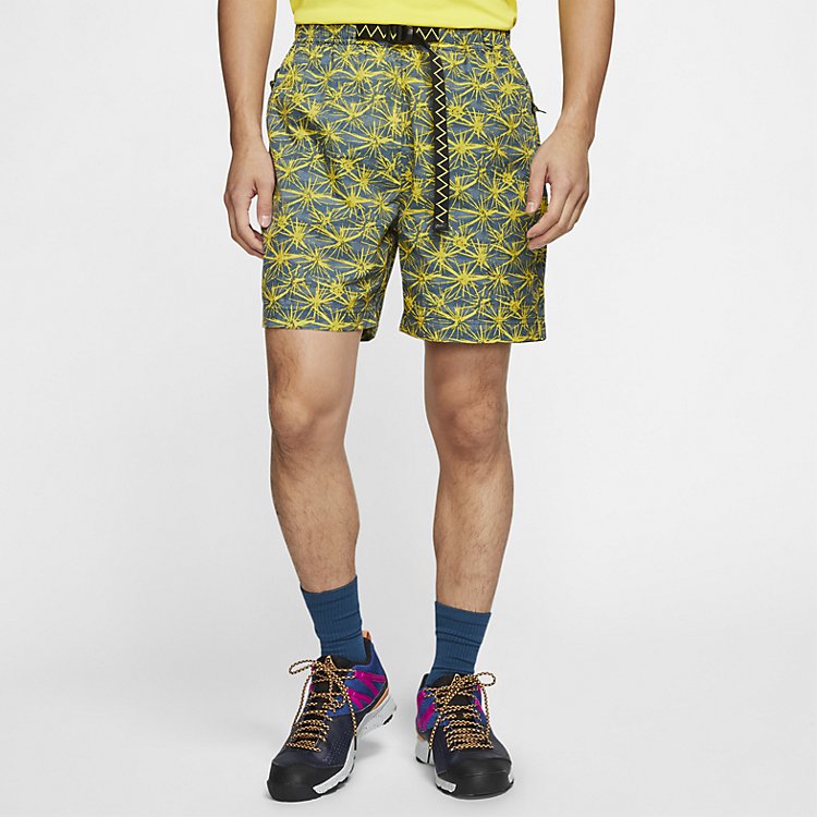 Nike ACG AOP Woven Short 'Tour Yellow' CT2955-719