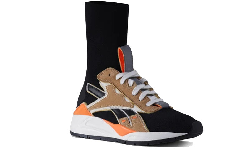 Reebok Victoria Beckham x Bolton Sock 'Black Sahara Orange' DV9895