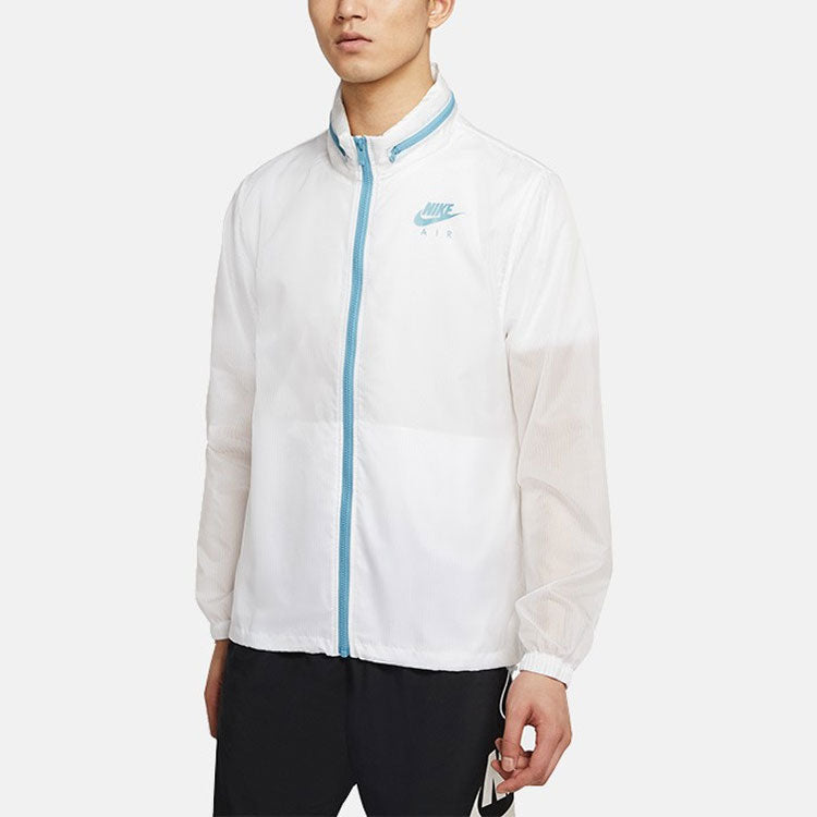 Nike Sportswear Full-length zipper Cardigan Jacket White CW4820-100