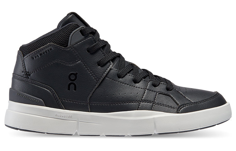 (WMNS) On Running x Federer The Roger Clubhouse Mid 'Black White' 98.98498