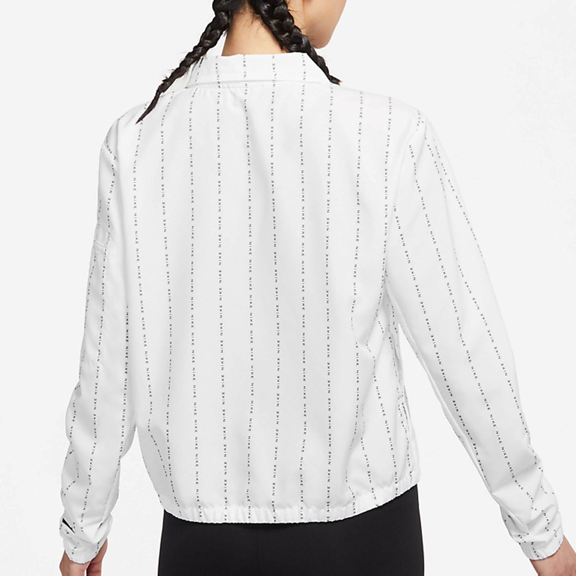 (WMNS) Nike Icon Clash Jkt Casual Sports Stand Collar Woven White Jacket DD6010-100