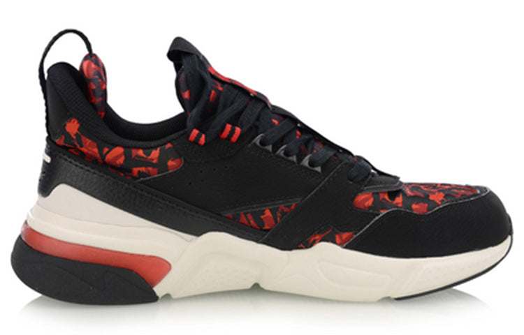 (WMNS) Li-Ning 001 Classic 'Black Red' AGCP024-2