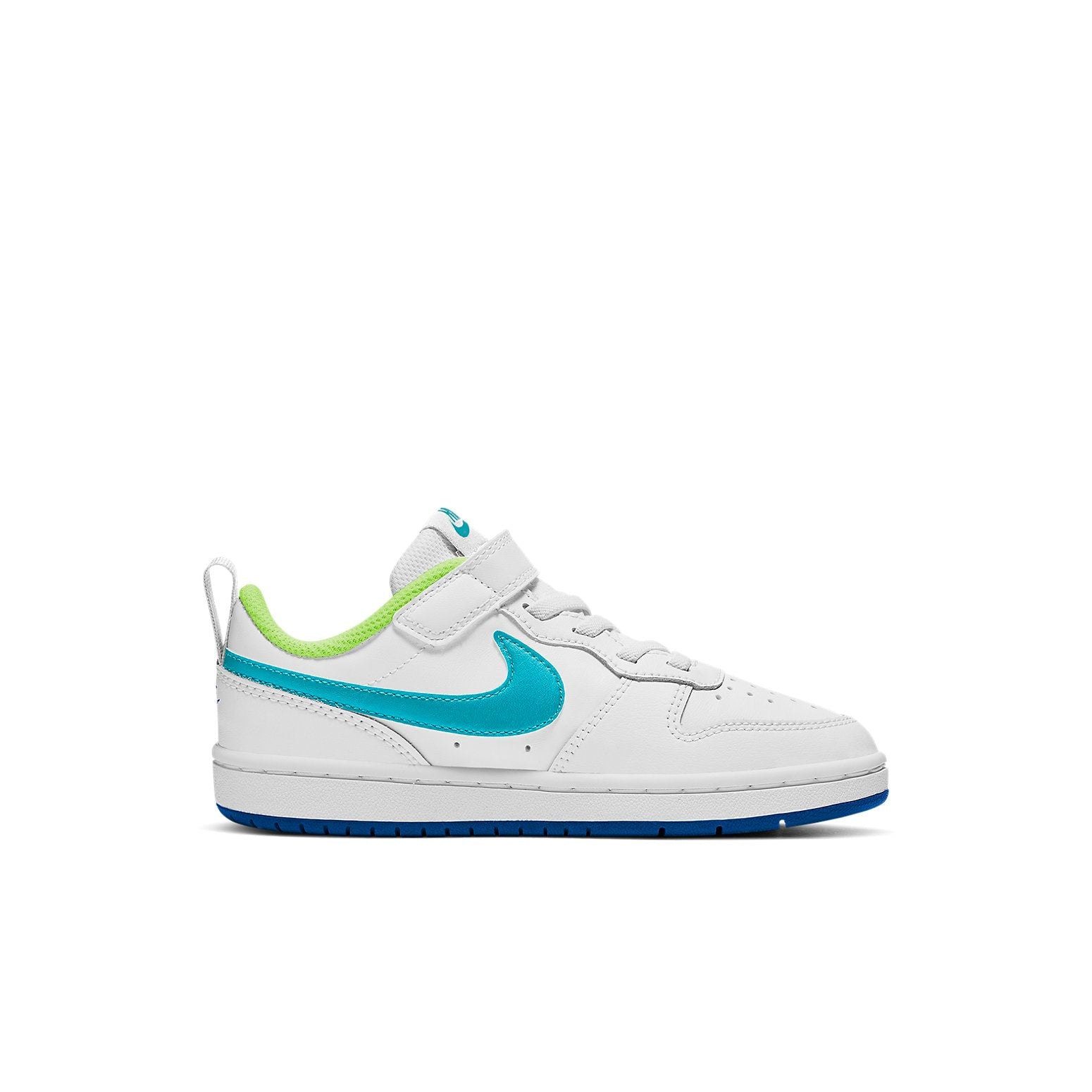 (PS) Nike Court Borough Low 2 'Blue White' BQ5451-105