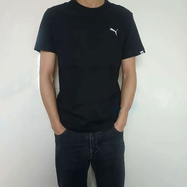 PUMA Essential Logo Tee 'Black' 584369-01