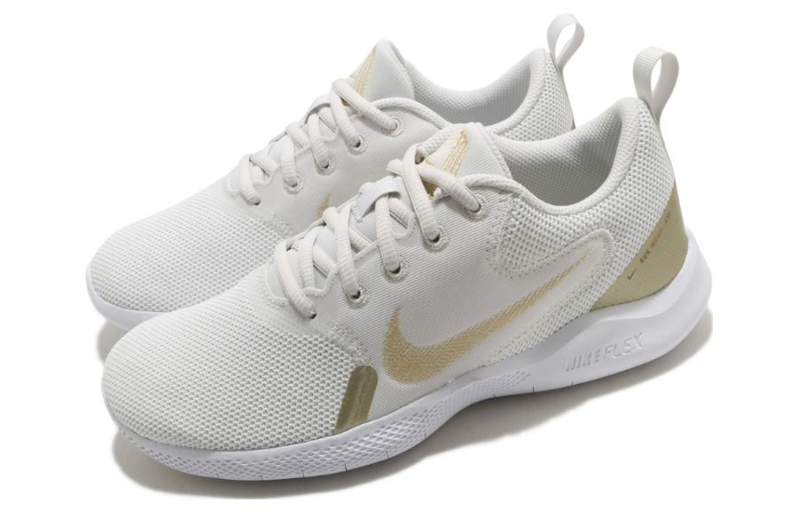 (WMNS) Nike Flex Experience Rn 10 Running Shoes 'White Gold' CL9964010