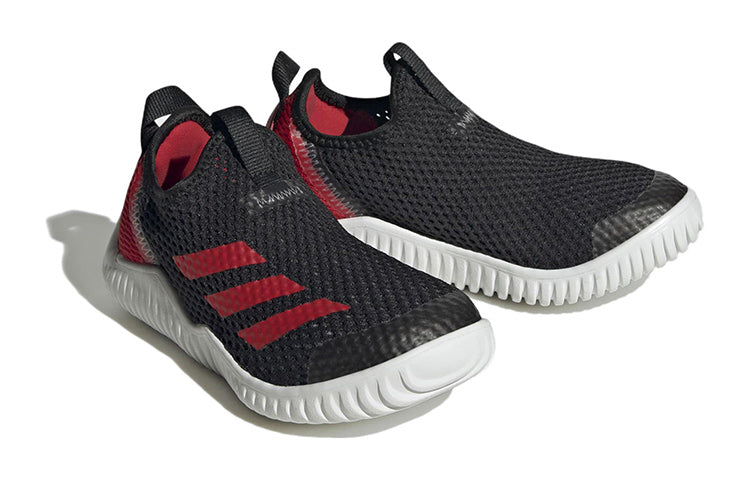 (PS) adidas RapidaZen Slip-on Shoes 'Core Black Scarlet' HP5906