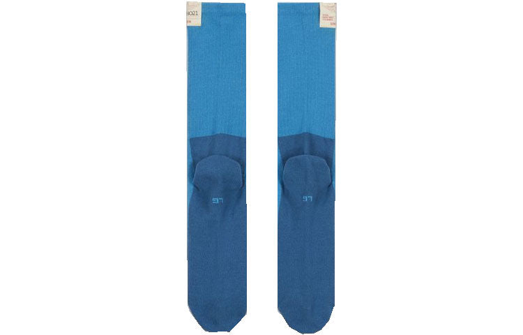 Air Jordan x Union Crossover Logo Solid Color Sports Socks Unisex One Pair Blue DA2563-410