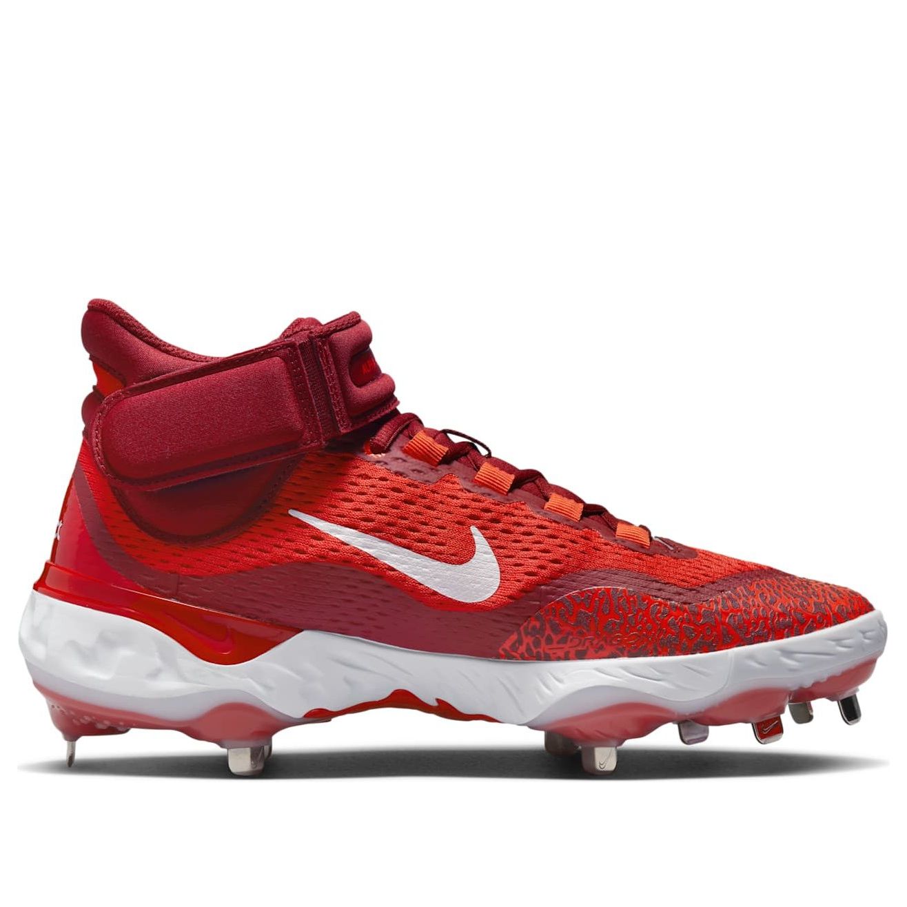 Nike Alpha Huarache Elite 4 Mid 'University Red White' DJ6520-616