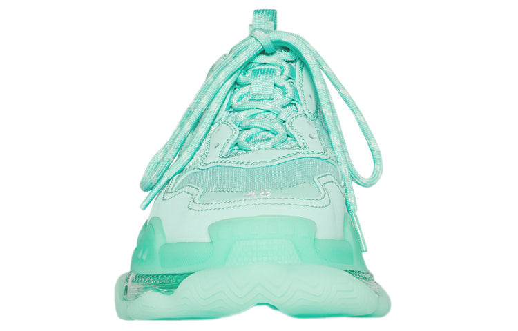 (WMNS) Balenciaga Triple S Sneaker 'Clear Sole - Mint' 544351W2GA14500