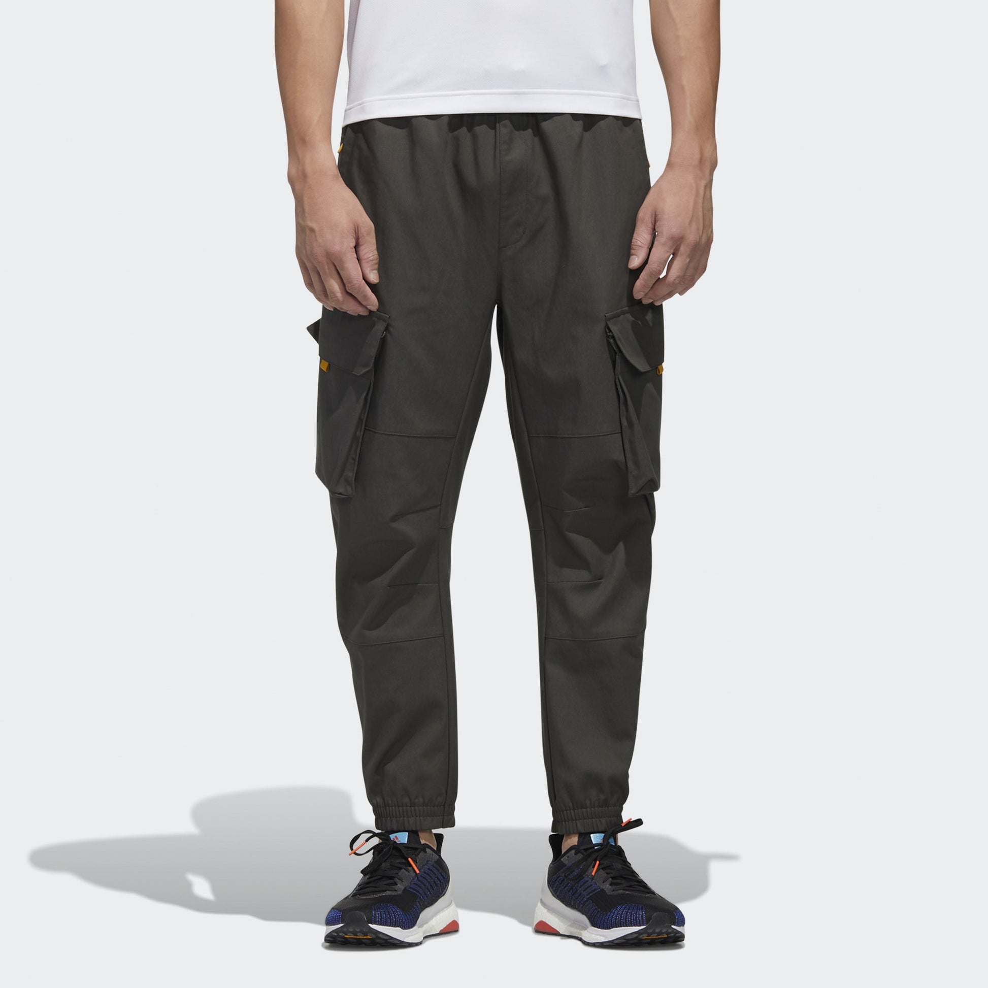 adidas Th Pnt Cargo Pocket Woven Bundle Feet Casual Long Pants Brown GM4436