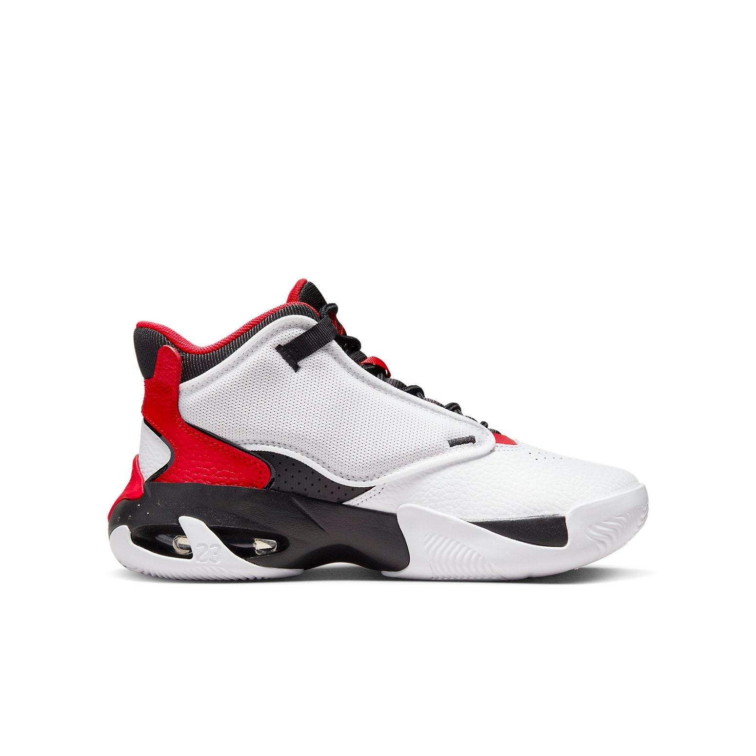 (GS) Air Jordan Max Aura 4 'White University Red' DQ8404-106