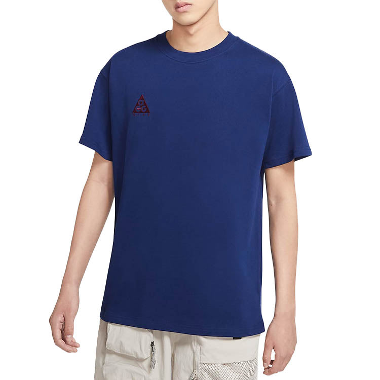 Nike ACG Athleisure Casual Sports Short Sleeve Navy Blue Dark blue BQ7342-492