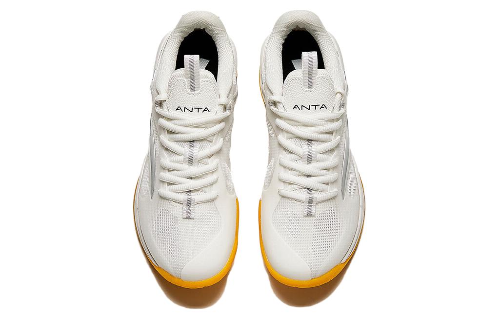 (WMNS) ANTA Casual Shoes 'White Silver Orange' 922424401-1
