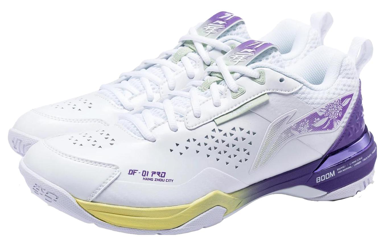 Li-Ning Blade DF-01 Pro 'White Yellow Purple' AYAT005-6