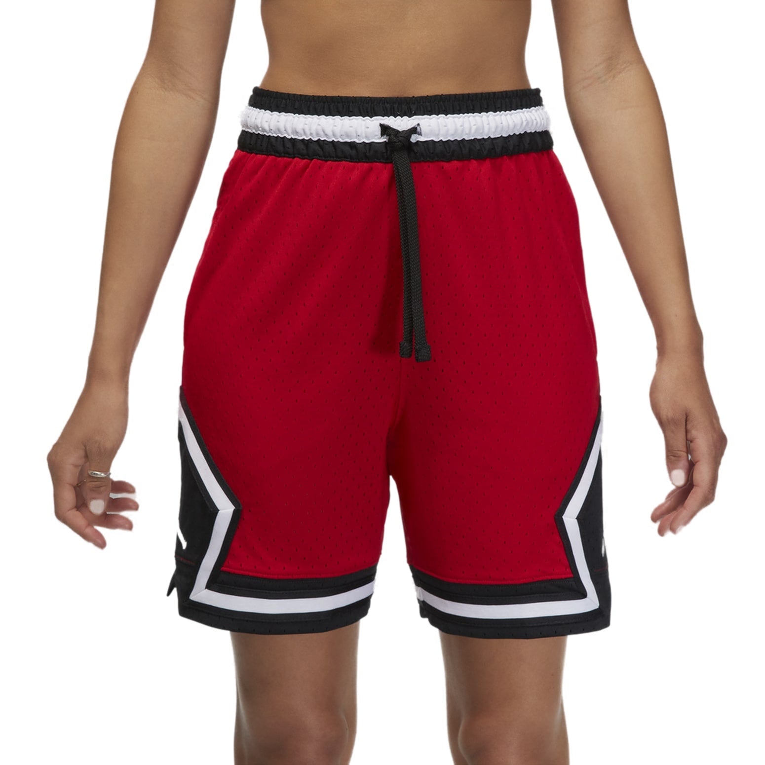 Air Jordan Dri-FIT Sport Diamond Shorts 'Red Black' DX1487-687