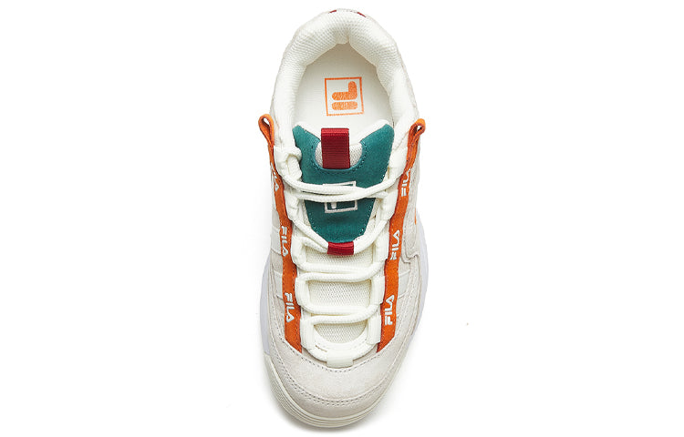 (WMNS) FILA D-Formation Daddy Shoes Green/Orange/White F12W933711AMO