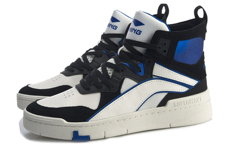 Li-Ning Superwave Hi 'White Black Blue' AGCQ013-3
