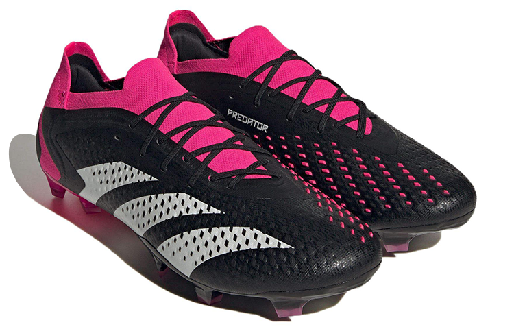 adidas Predator Accuracy.1 Low FG 'Core Black Team Shock Pink' GW4577