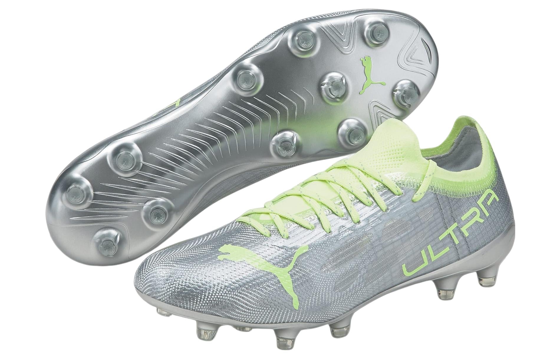 (WMNS) PUMA Ultra 1.4 FG/AG 'Silver Green' 106723-01