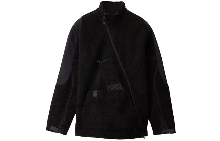 Nike x MMW Men's Se Fleece Jacket Polar Fleece Jacket Black CK1541-010