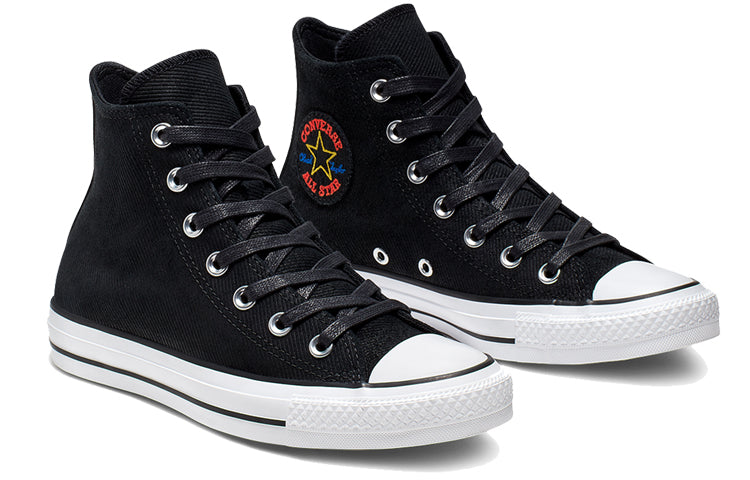 (WMNS) Converse Chuck Taylor All Star Retrograde High Top Corduroy Black White 564961C