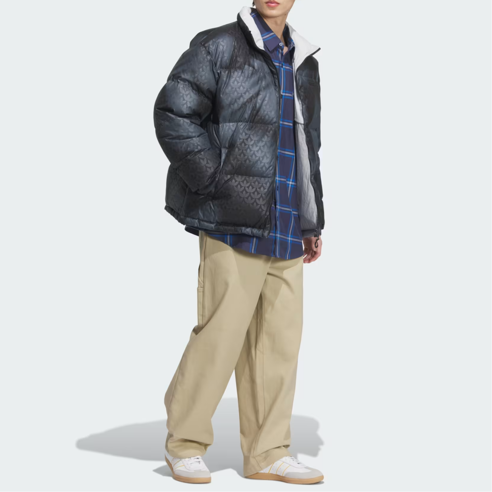 adidas Rev Down Jacket Asia Sizing 'Black Gresix' JD3746