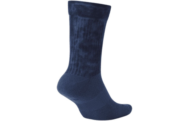 Air Jordan Legacy Sport DNA Tie Dye Alphabet Athleisure Casual Sports Socks Couple Style One Pair Blue SK0028-469