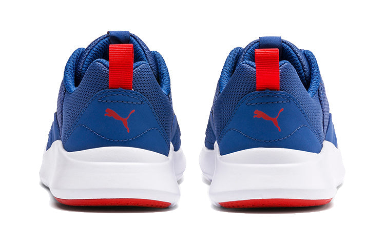 (PS) PUMA Wired SoftFoam Running Shoes Blue/White/Red 366903-08