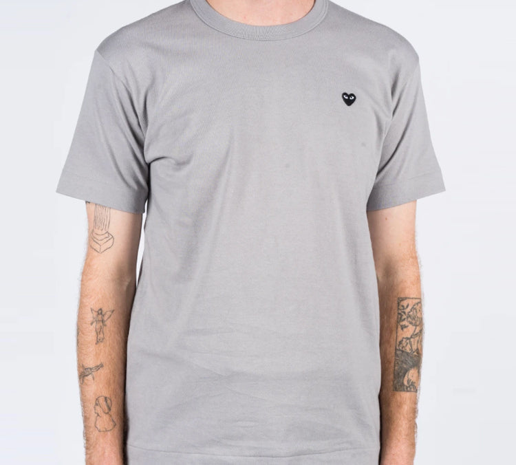 COMME des GARCONS PLAY Mini Heart Logo Tee 'Grey' AZ-T214-051-3
