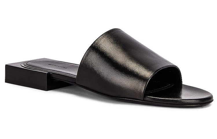 (WMNS) Balenciaga Box Sandals 'Black' 653796WA8FF1080