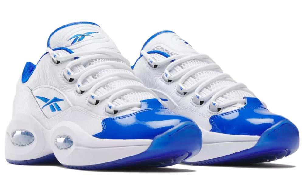 Reebok Question Low 'White Electric Cobalt' 100033891