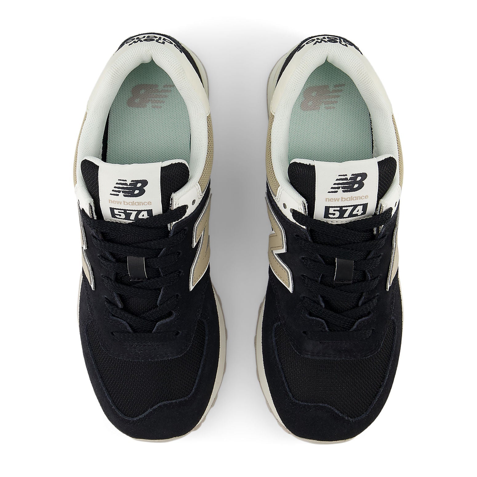 (WMNS) New Balance 574 'Black Elephant Bone' WL574DK2