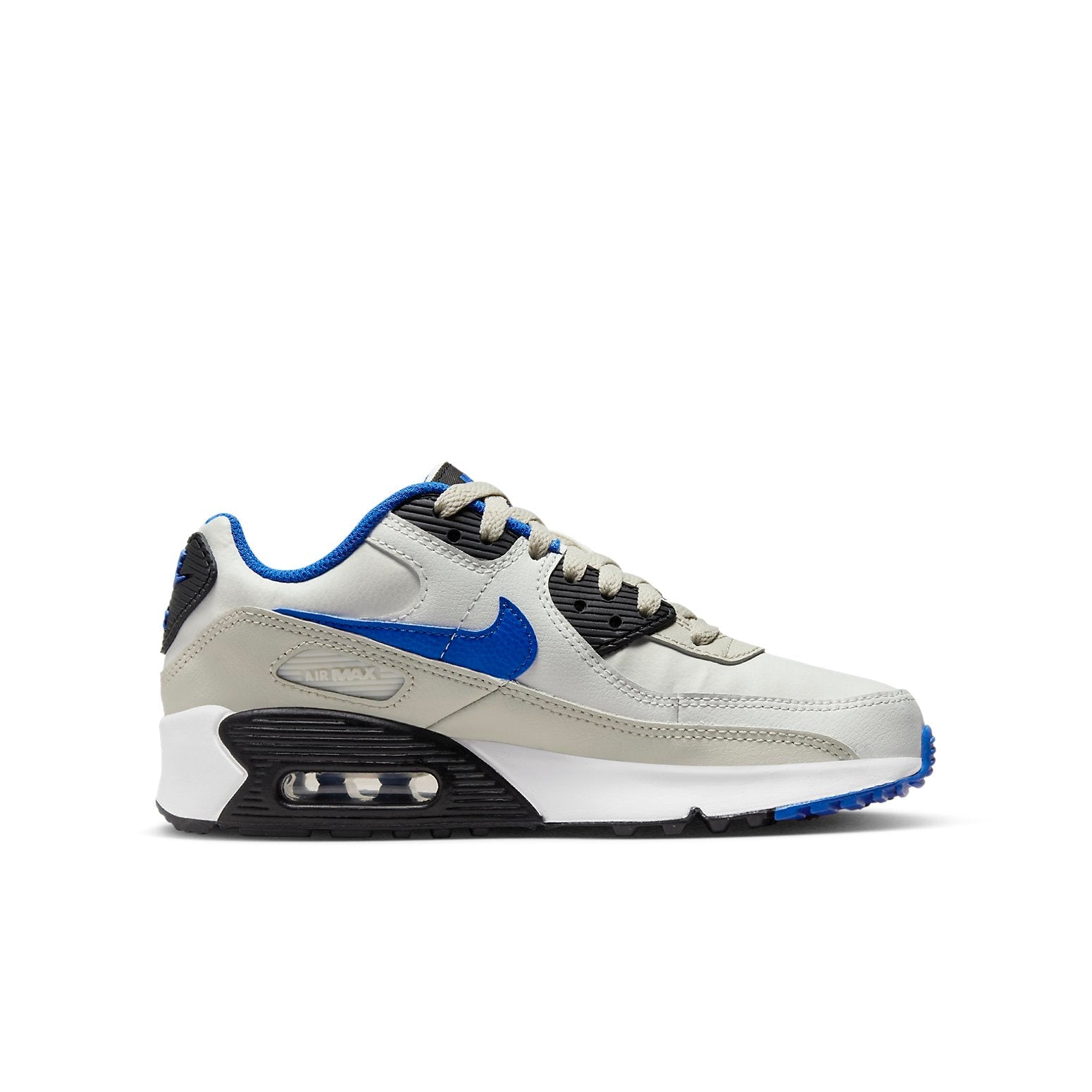 (GS) Nike Air Max 90 Leather 'Summit White Racer Blue' DV3607-100