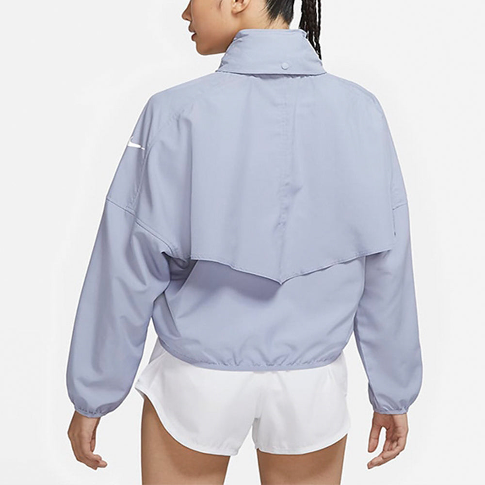 (WMNS) Nike Sports Training Running Casual Hooded Jacket Light Blue DD6463-519