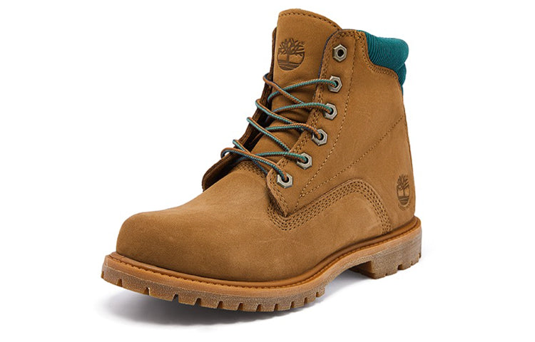 (WMNS) Timberland Waterville 6 Inch Waterproof boots 'Wheat Teal' A2BD1W