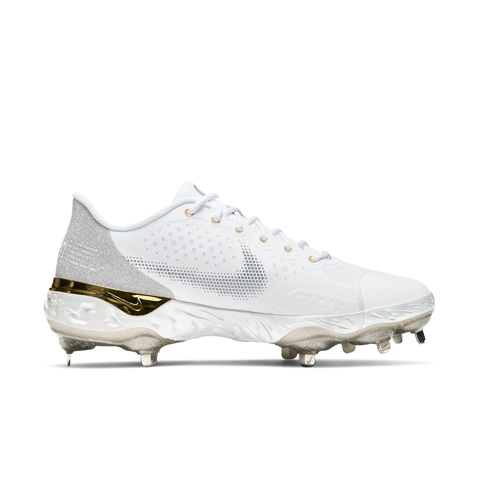 Nike Alpha Huarache Elite 3 Low 'White Metallic Silver' CV3552-102