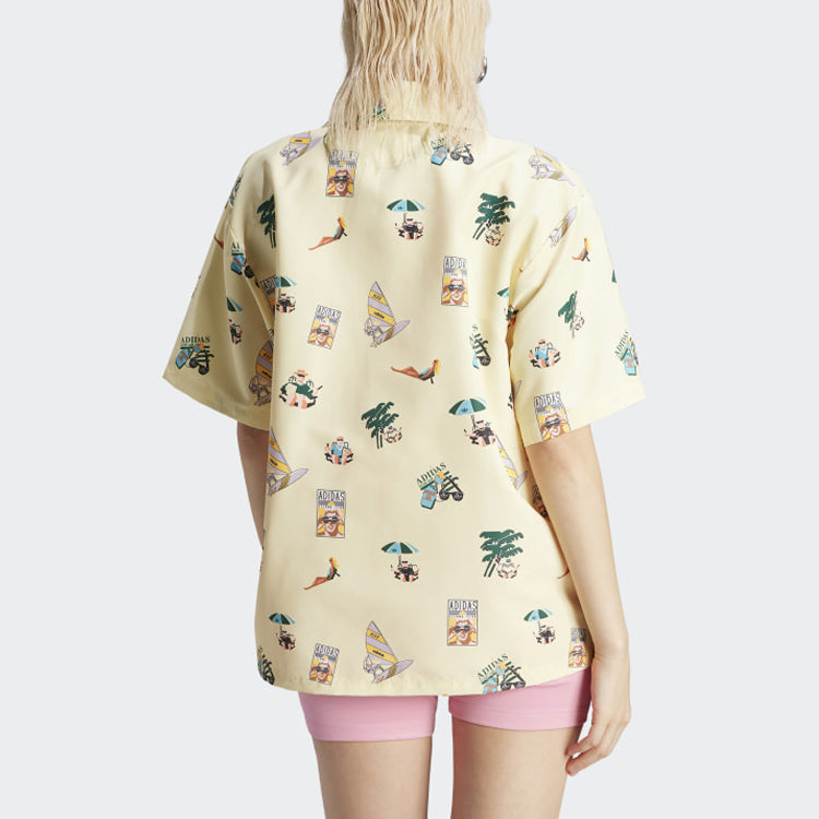 (WMNS) adidas Originals Short Sleeve Graphic Shirt 'Multicolor' IC3072