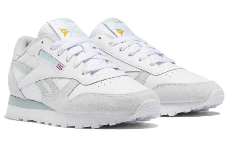 (WMNS) Reebok Classic Leather 'White Seaside Grey' GW3801