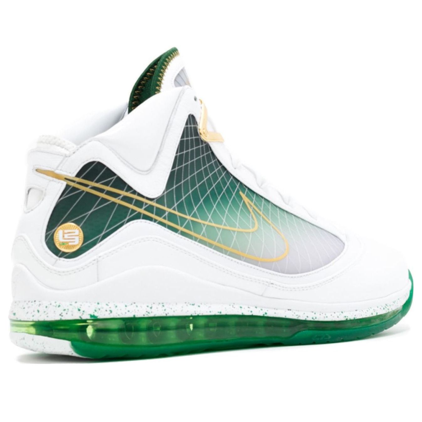 Nike LeBron 7 MTAG Shengyang 'White Gold yellow gold' 375664-170