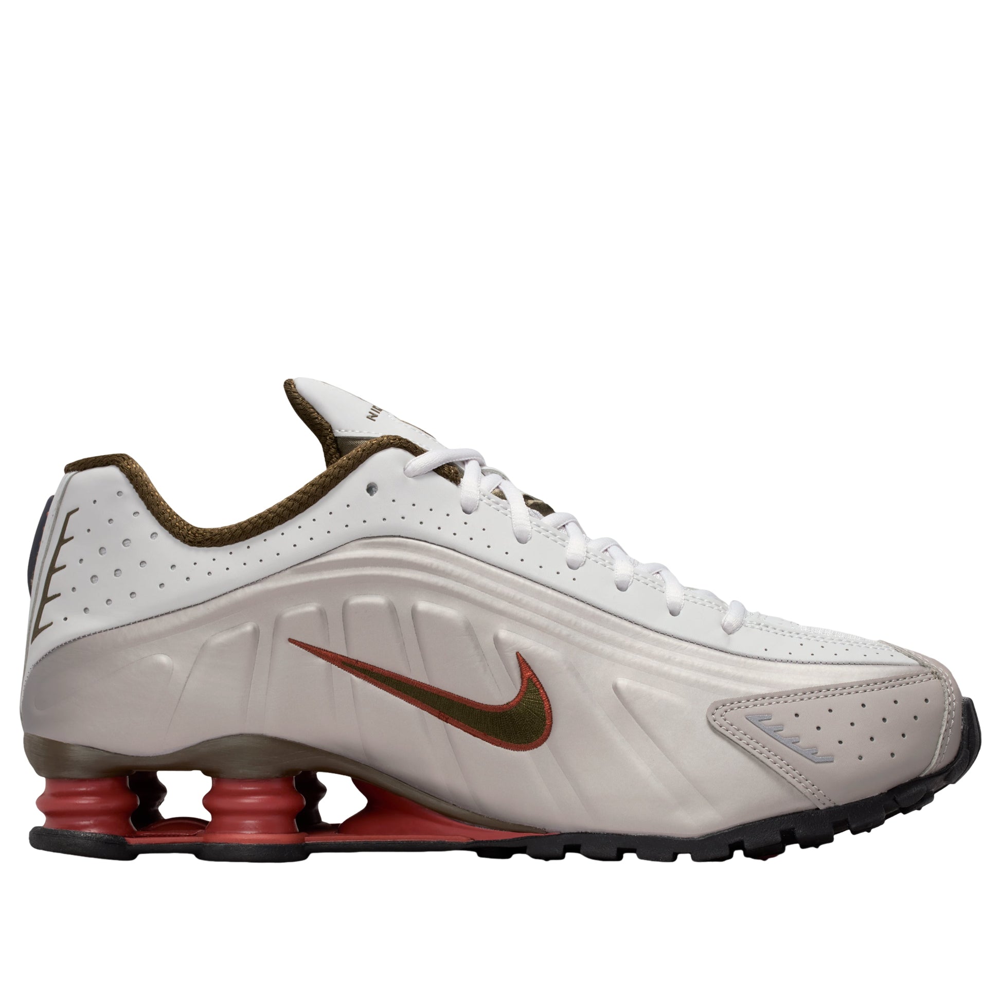Nike Shox R4 'White Red Grey' HQ1988-010