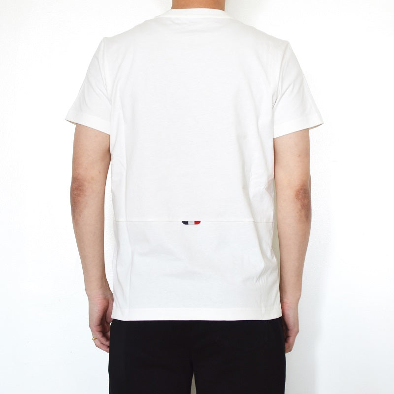 Moncler Plain Knit Round Neck For Men White 0918C717008390T034