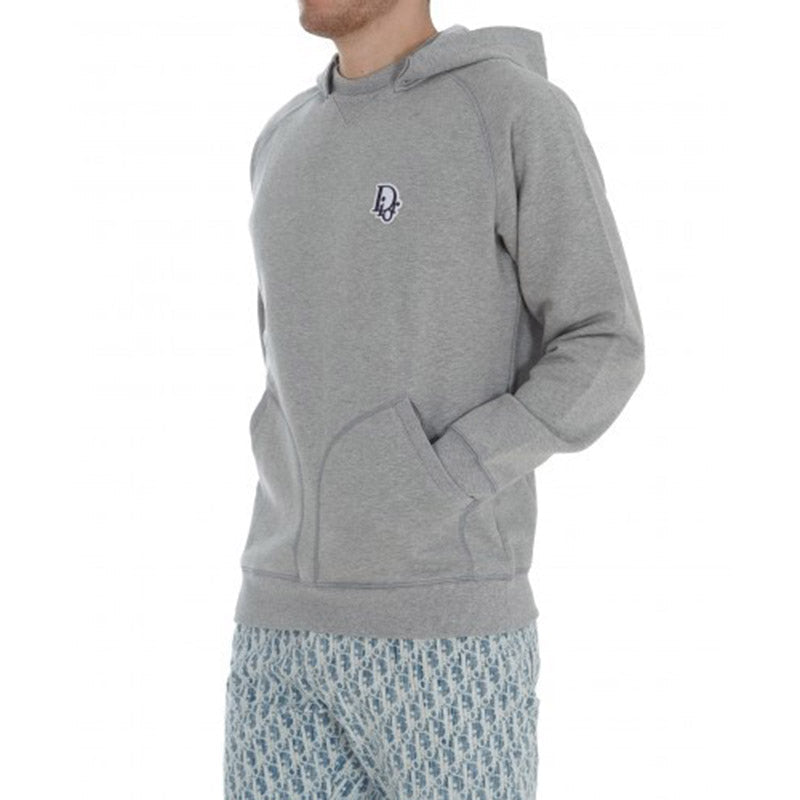 Men's DIOR SS21 Cotton Large Version Gray 113J636A0692-880