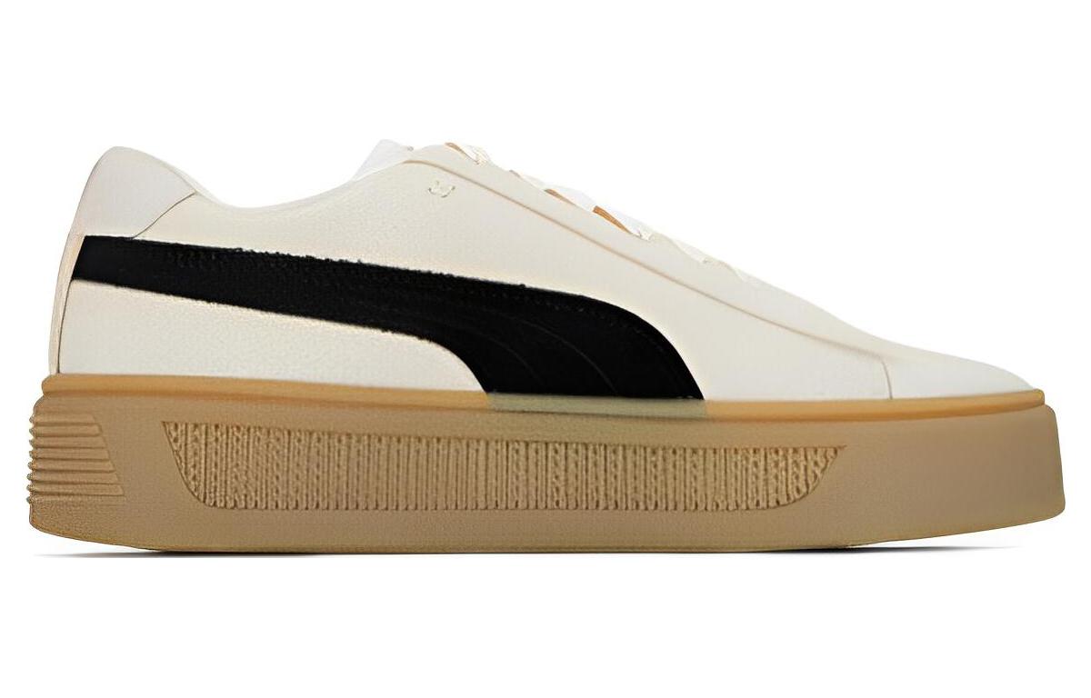 (WMNS) PUMA Smash Platform v3 SD 'Cream Brown' 391942-01