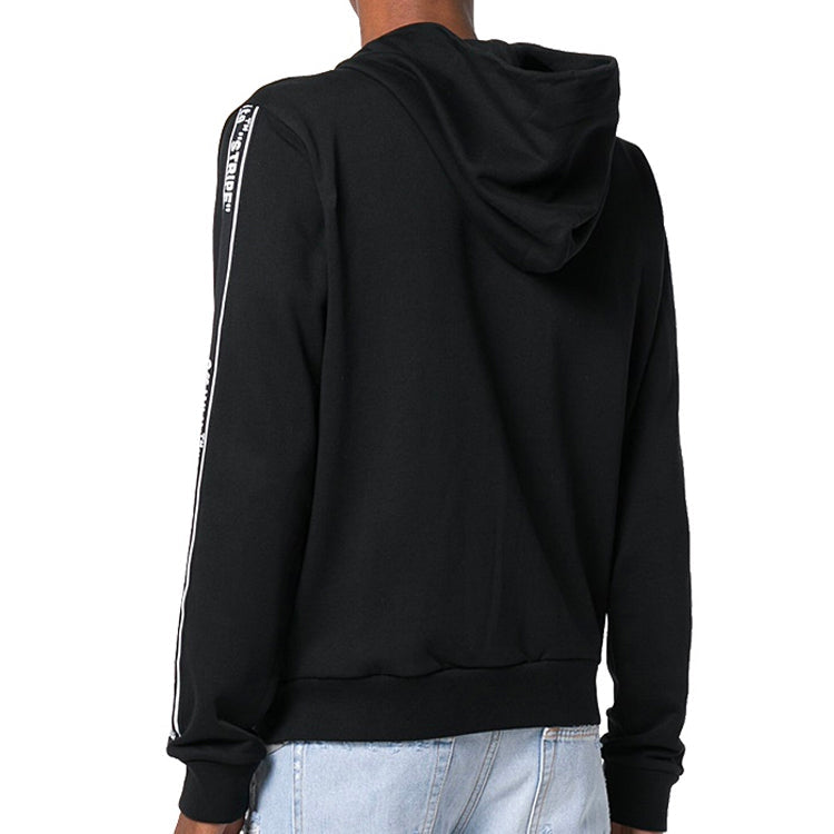 Off-White SS19 Zip-up Stripe Fleece Men OMBB033E18A200011000