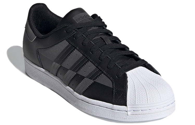adidas originals Superstar Shoes Black/White/Grey FY8791