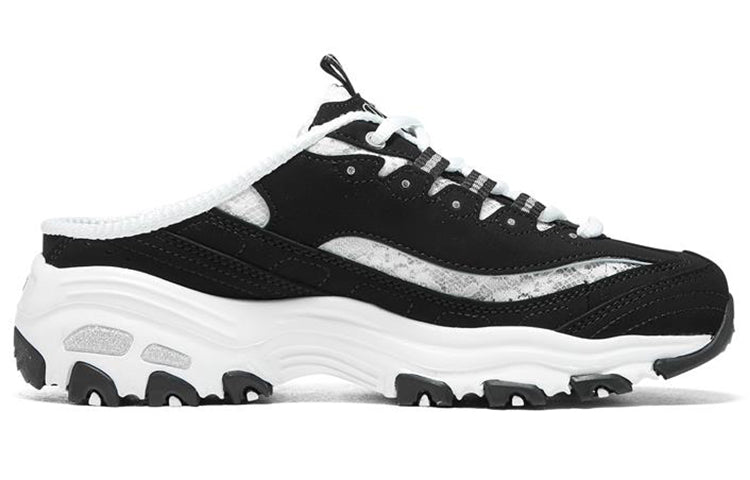 (WMNS) Skechers Dlites 1.0 'Black' 896088-BKW