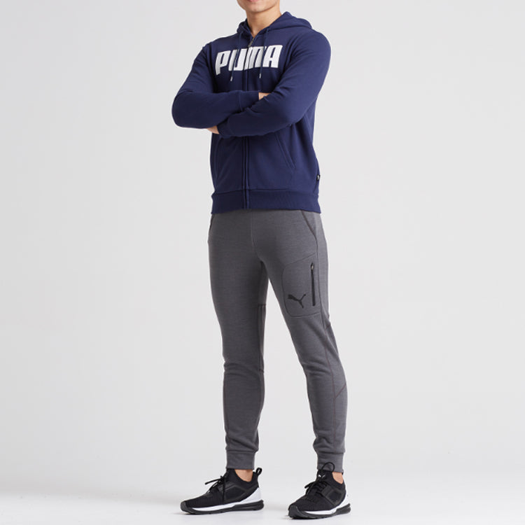PUMA Printing Hooded Blue Jacket 855280-03