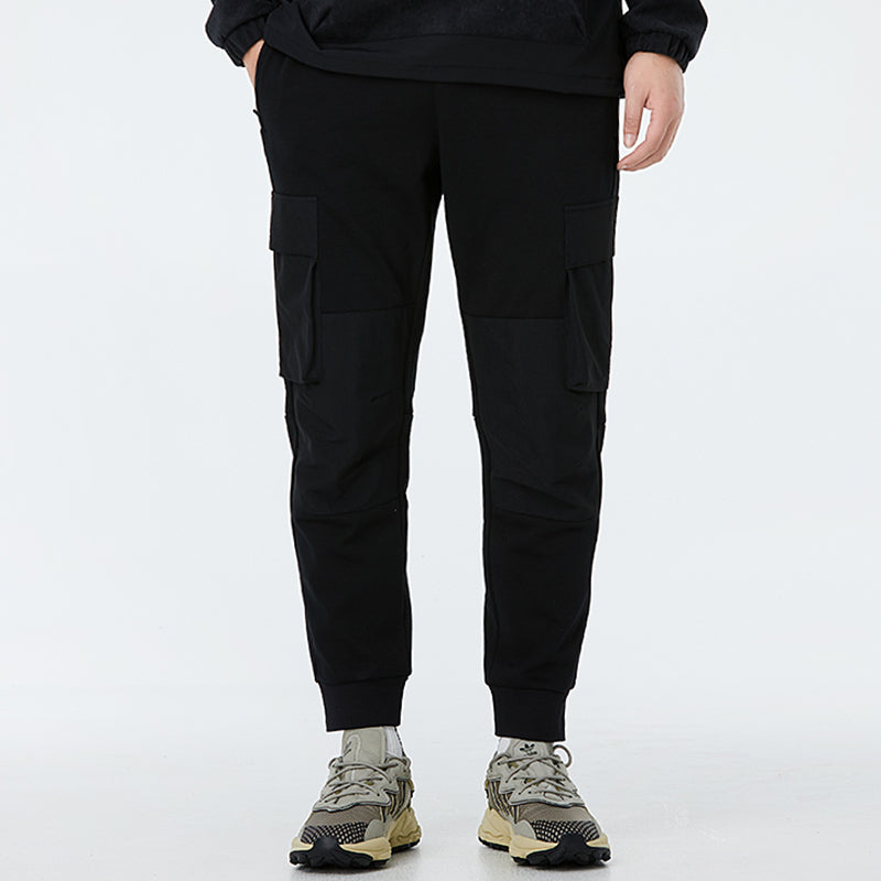 adidas Th Pnt Fab Fleece Cuffed Sweatpants Men Black GR6950