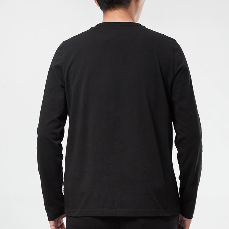 PUMA Essentials Long Sleeve T-Shirt 'Black' 845924-01